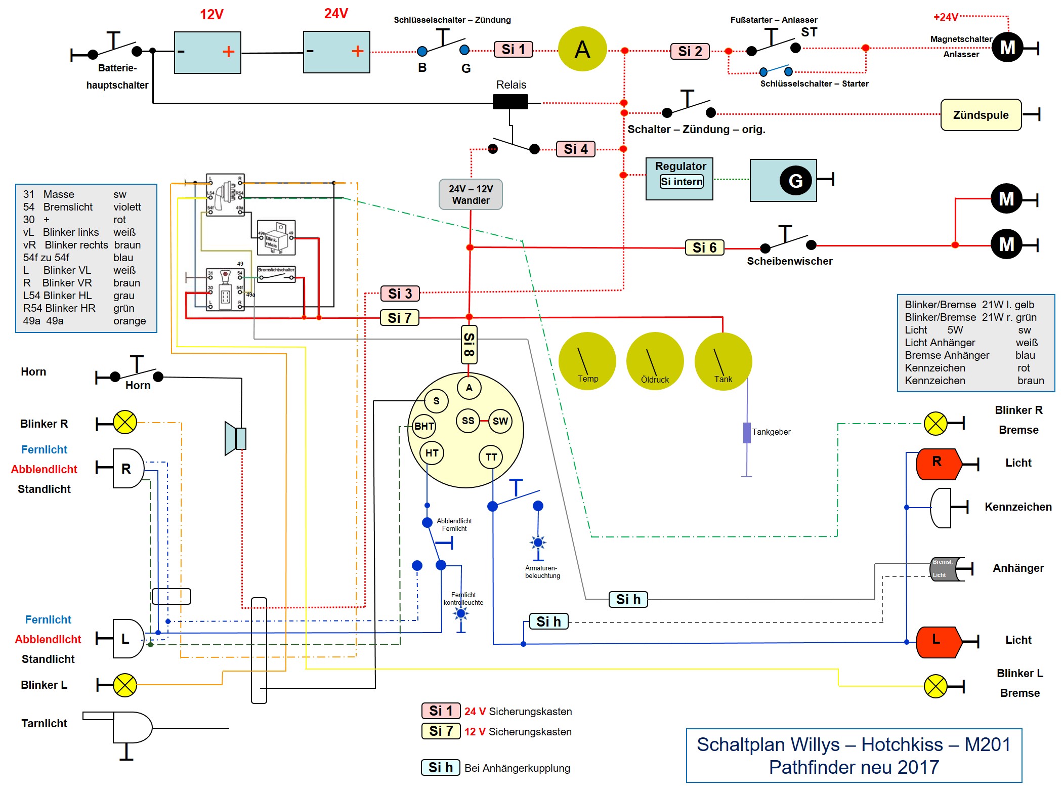 Kfz Blinkerrelais Schaltplan : Blinker Und Warnblinker / Schaltplan